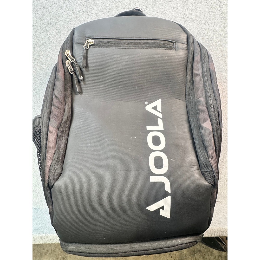 JOOLA Pickleball Backpack Black Camo Padded Straps Fence Hook Sport Bag